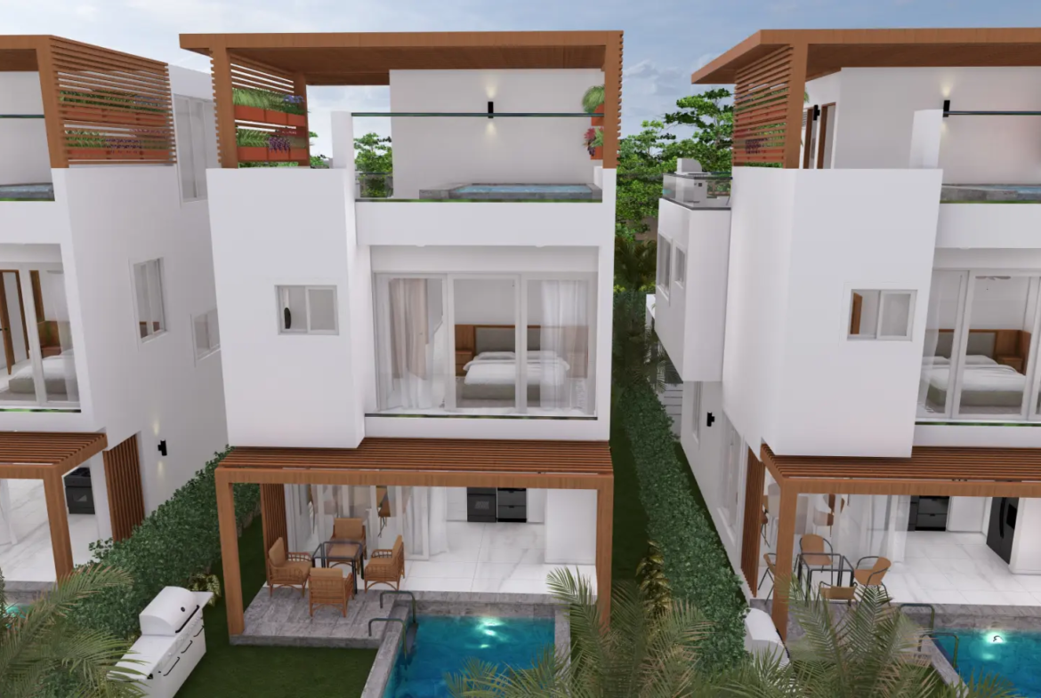 ID , Palm Oasis Gardens Bedroom Villa with Beach Shuttle in White Sands, Punta Cana ()