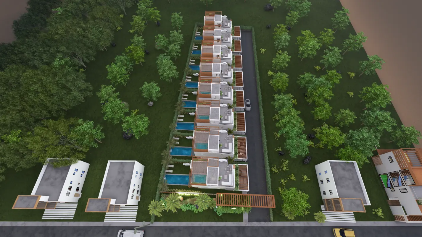 ID , Palm Oasis Gardens Bedroom Villa with Beach Shuttle in White Sands, Punta Cana ()