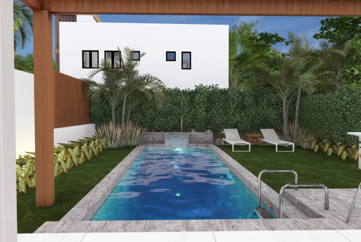 ID , Palm Oasis Gardens Bedroom Villa with Beach Shuttle in White Sands, Punta Cana ()