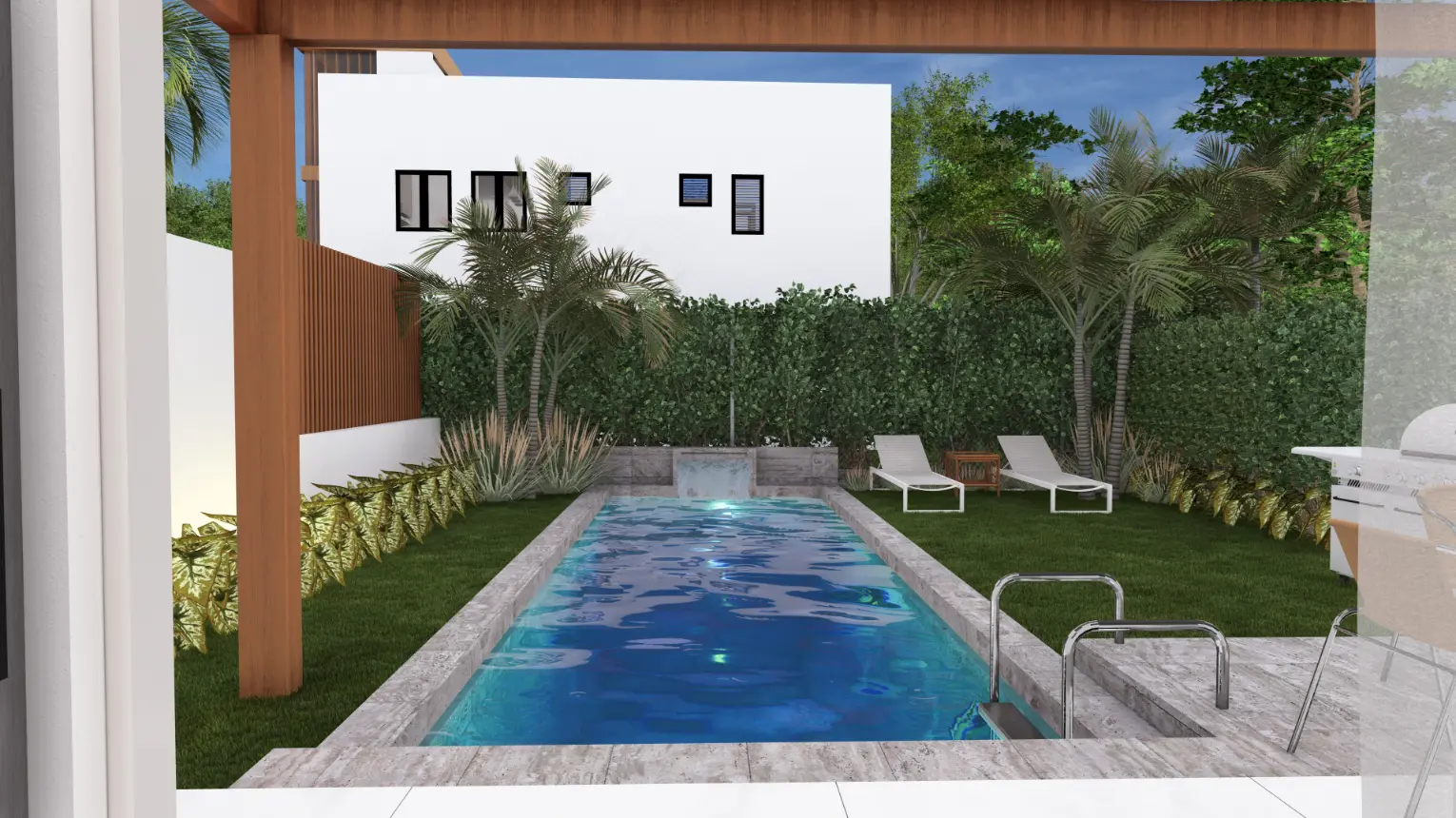 ID , Palm Oasis Gardens Bedroom Villa with Beach Shuttle in White Sands, Punta Cana ()
