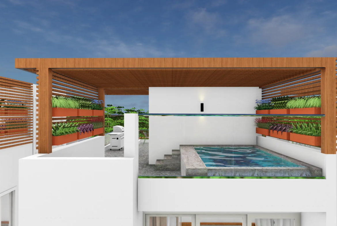 ID , Palm Oasis Gardens Bedroom Villa with Beach Shuttle in White Sands, Punta Cana ()