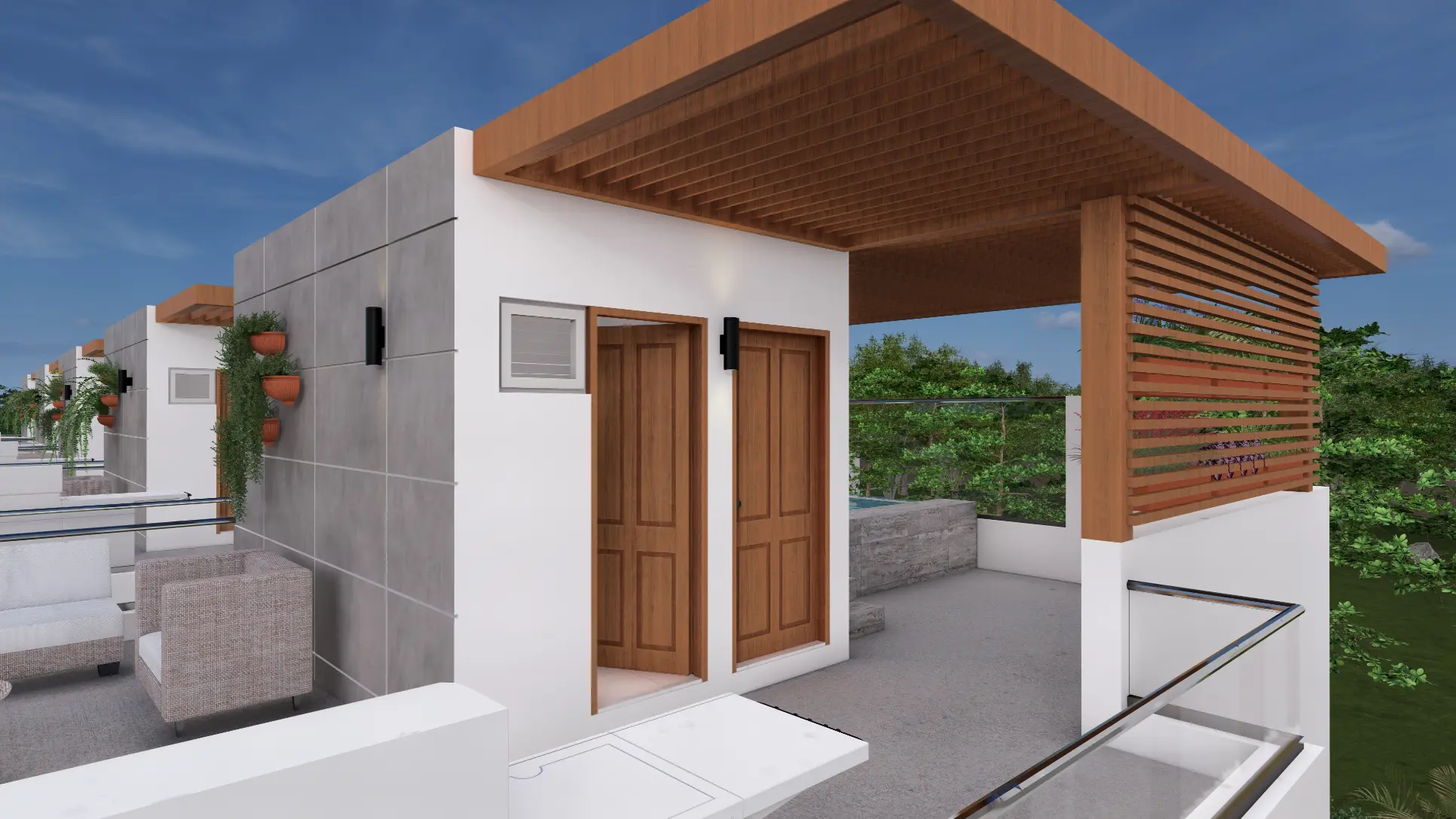 ID , Palm Oasis Gardens Bedroom Villa with Beach Shuttle in White Sands, Punta Cana ()
