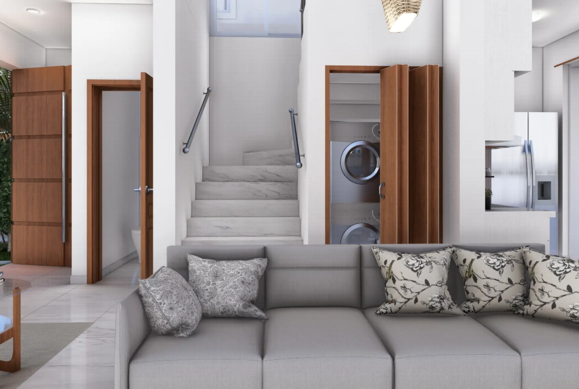 ID , Palm Oasis Gardens Bedroom Villa with Beach Shuttle in White Sands, Punta Cana ()