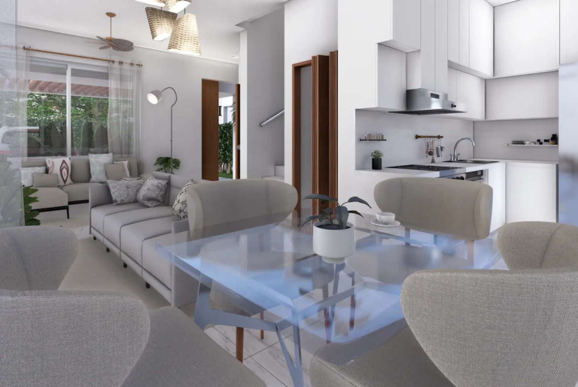 ID , Palm Oasis Gardens Bedroom Villa with Beach Shuttle in White Sands, Punta Cana ()