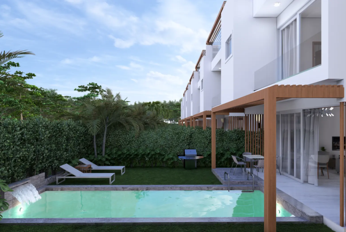 ID , Palm Oasis Gardens Bedroom Villa with Beach Shuttle in White Sands, Punta Cana ()