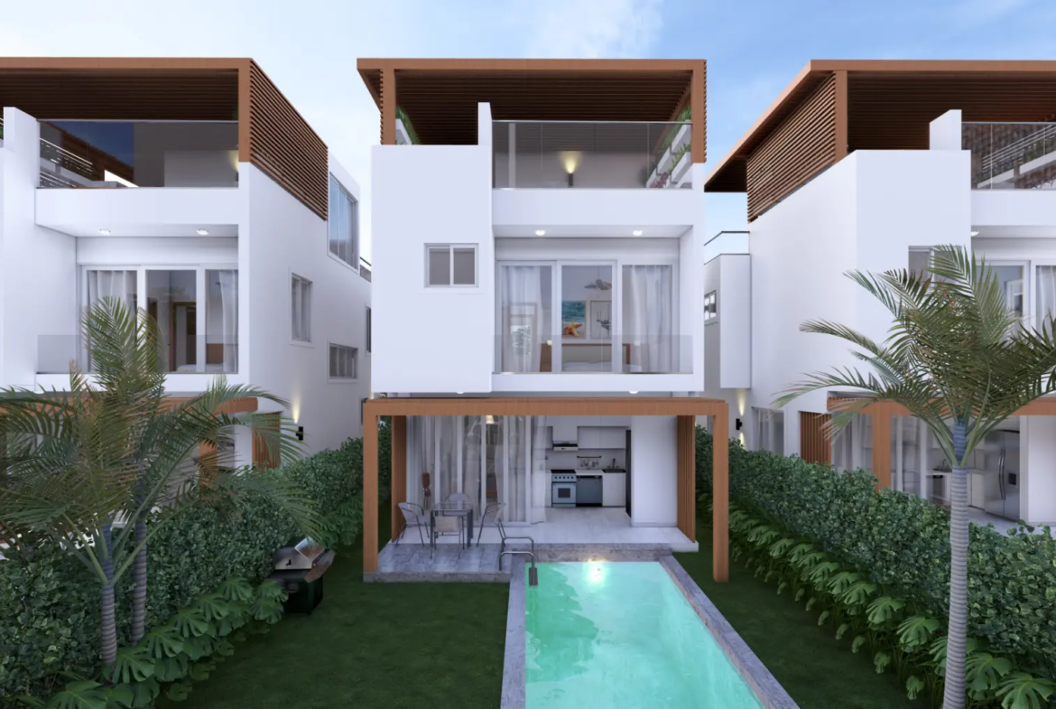 ID , Palm Oasis Gardens Bedroom Villa with Beach Shuttle in White Sands, Punta Cana ()