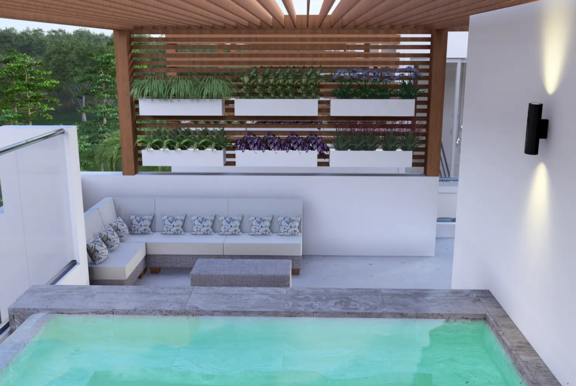 ID , Palm Oasis Gardens Bedroom Villa with Beach Shuttle in White Sands, Punta Cana ()