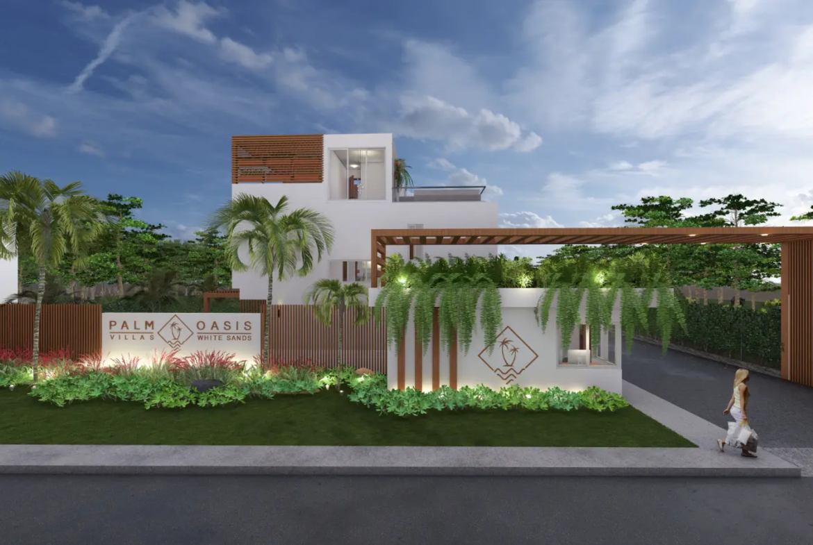 ID , Palm Oasis Gardens Bedroom Villa with Beach Shuttle in White Sands, Punta Cana ()