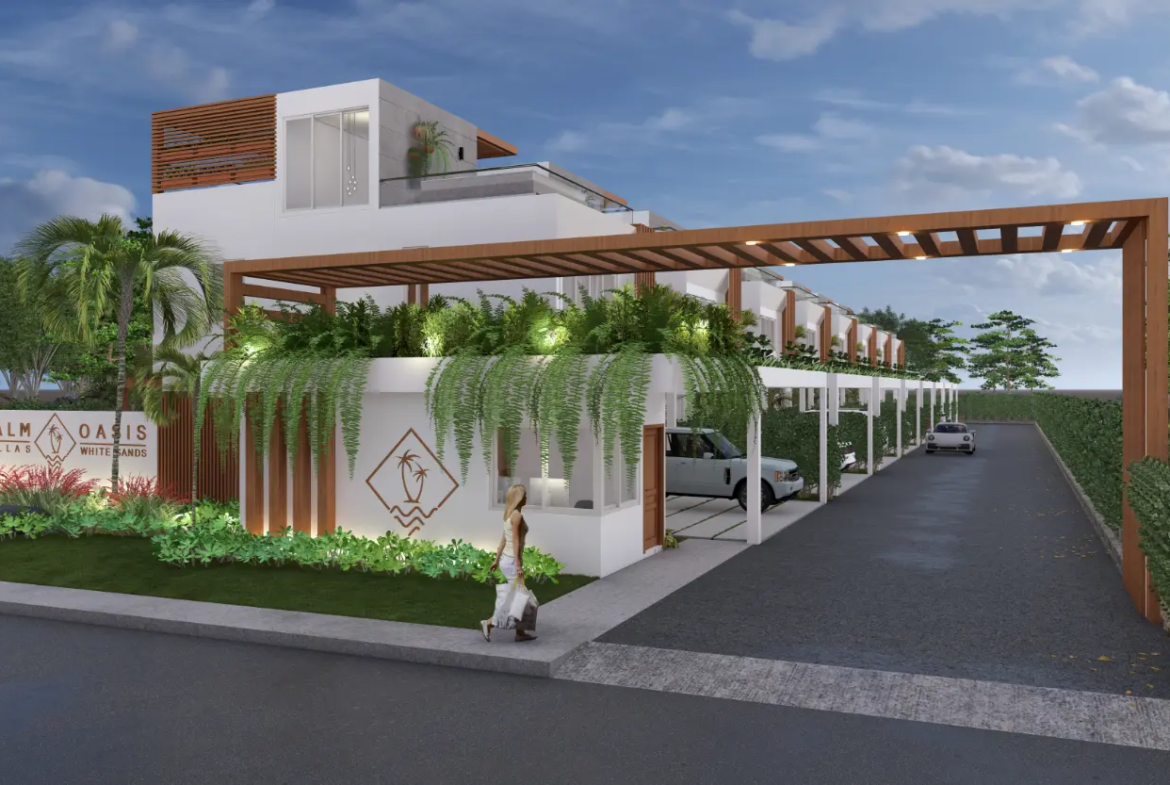 ID , Palm Oasis Gardens Bedroom Villa with Beach Shuttle in White Sands, Punta Cana ()