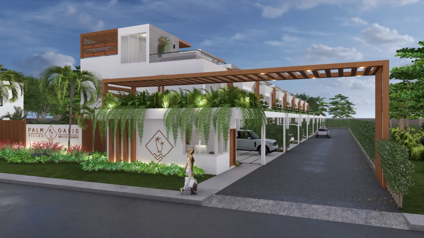 ID , Palm Oasis Gardens Bedroom Villa with Beach Shuttle in White Sands, Punta Cana ()