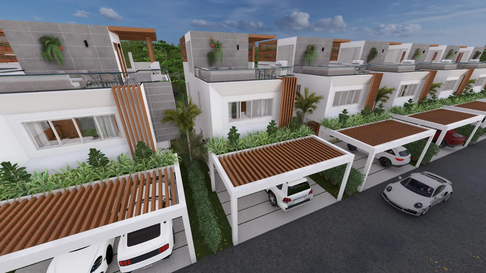 ID , Palm Oasis Gardens Bedroom Villa with Beach Shuttle in White Sands, Punta Cana ()