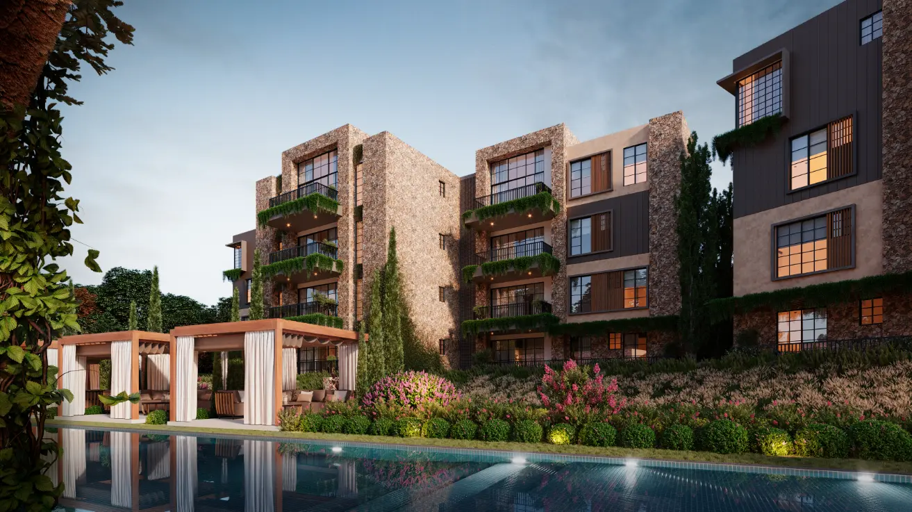 ID , Modern Bedroom Condo with Large Terrace for Sale in Monterezzo, Vista Cana – Punta Cana ()