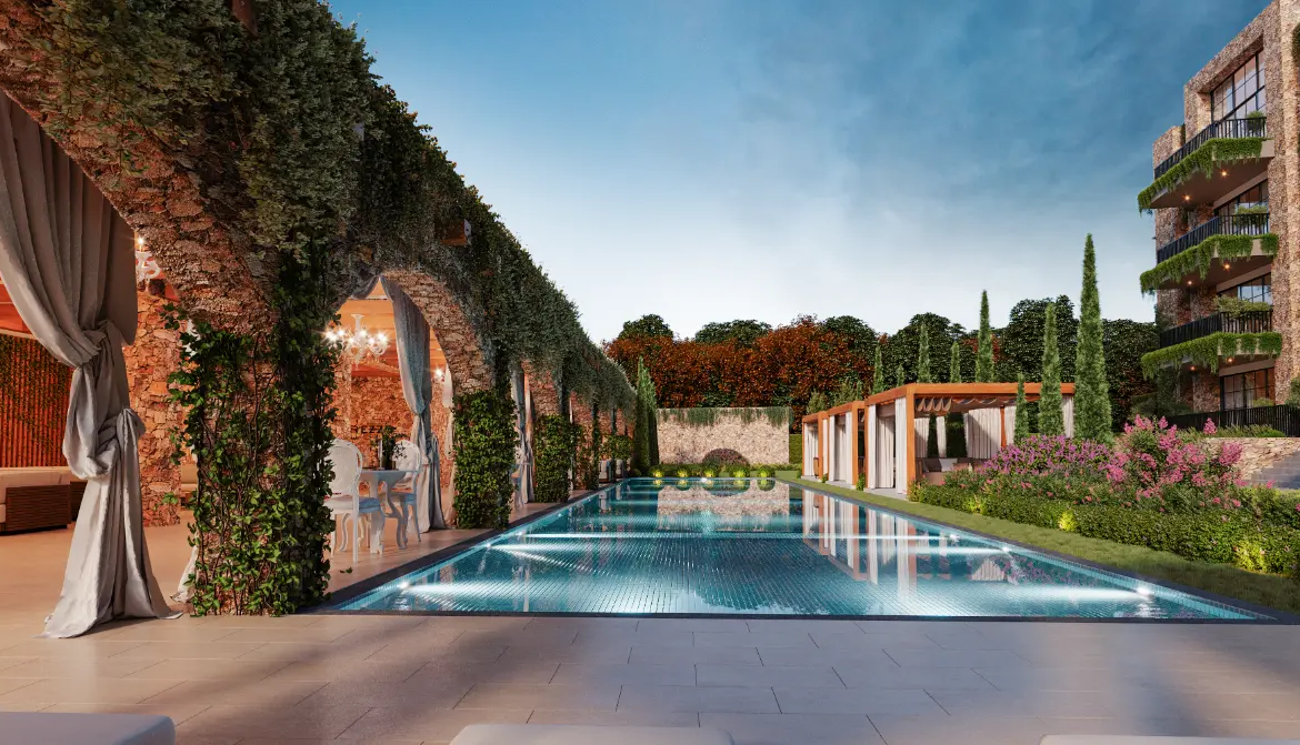 ID , Modern Bedroom Condo with Large Terrace for Sale in Monterezzo, Vista Cana – Punta Cana ()