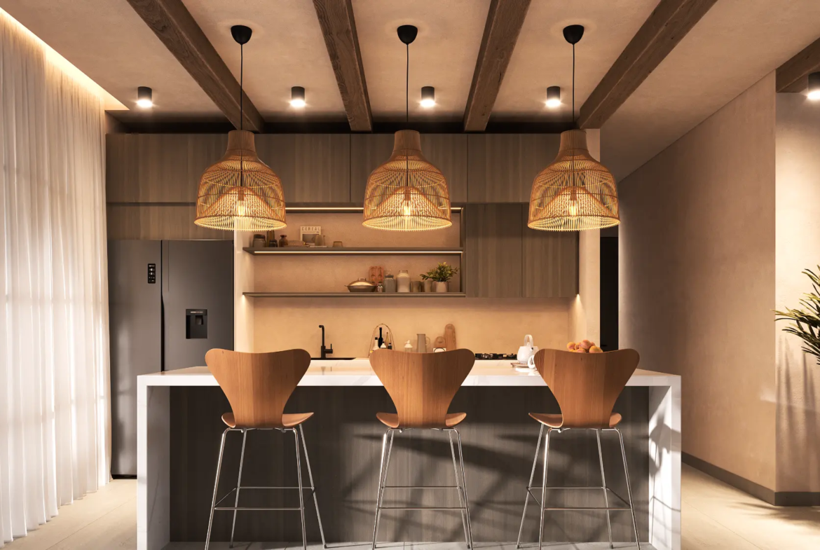 ID , Modern Bedroom Condo with Large Terrace for Sale in Monterezzo, Vista Cana – Punta Cana ()