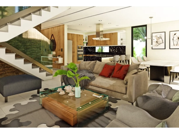 ID Kings Crown Villas Spacious Bedroom Villa for Sale in Costa Cana, Punta Cana with Private Balcony ()