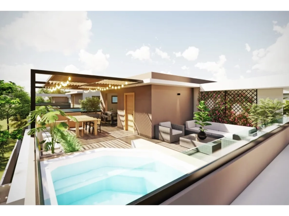 ID Kings Crown Villas Spacious Bedroom Villa for Sale in Costa Cana, Punta Cana with Private Balcony ()