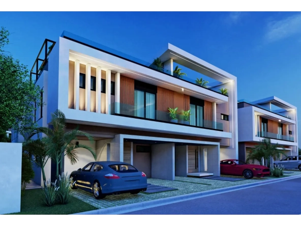 Kings Crown Villas: Spacious 3-Bedroom Villa for Sale in Costa Cana, Punta Cana with Private Balcony