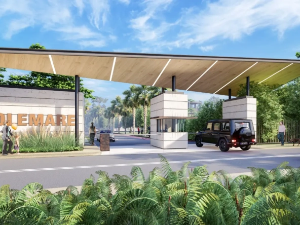 ID Solemare Modern Bedroom Duplex Villa for Sale in Punta Cana with Gated Access ()