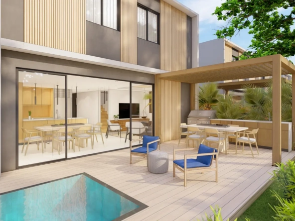 ID Solemare Stylish Three Bedroom Villa with Private Terrace for Sale in Punta Cana ()