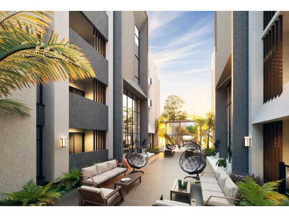 ID Contemporary Bedroom Condo for Sale at Por Do Sol Residences, Vista Cana, Punta Cana ()
