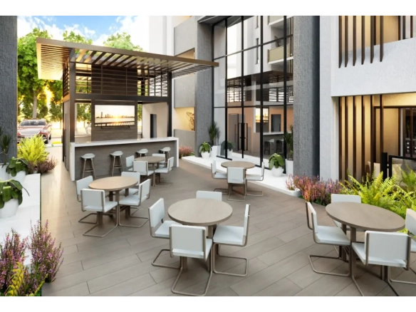 ID Contemporary Bedroom Condo for Sale at Por Do Sol Residences, Vista Cana, Punta Cana ()