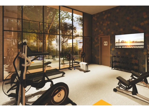 ID Contemporary Bedroom Condo for Sale at Por Do Sol Residences, Vista Cana, Punta Cana ()