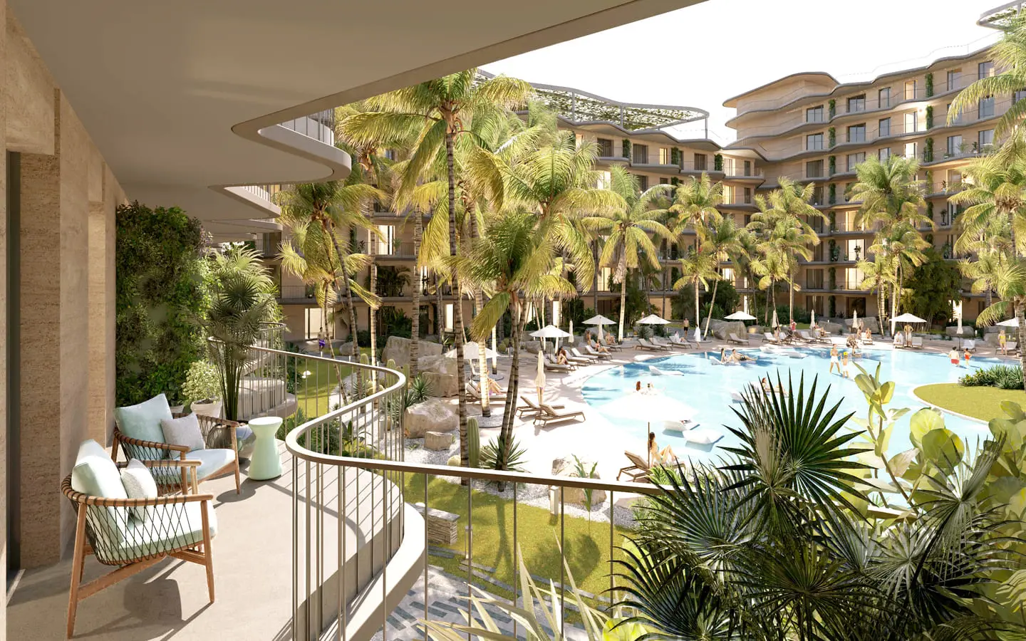 , Macao Beach Residences – Stylish Bedroom Condo for Sale in Punta Cana ()