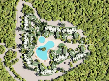 ID , Macao Gardens Bedroom Condo with Rooftop Near Beach ()