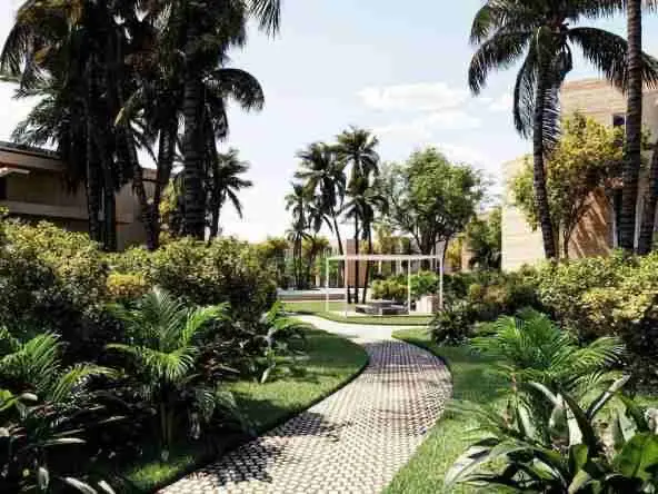 ID , Macao Gardens Bedroom Condo with Rooftop Near Beach ()