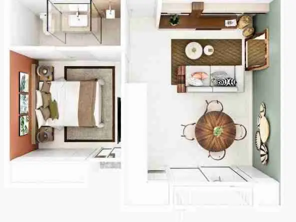 ID , Macao Gardens Bedroom Condo with Rooftop Near Beach ()