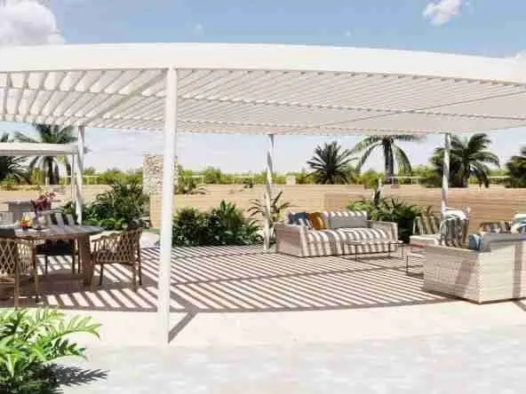 ID , Macao Gardens Bedroom Condo with Rooftop Near Beach ()