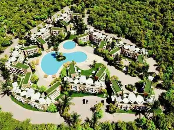 ID , Macao Gardens Bedroom Condo with Rooftop Near Beach ()