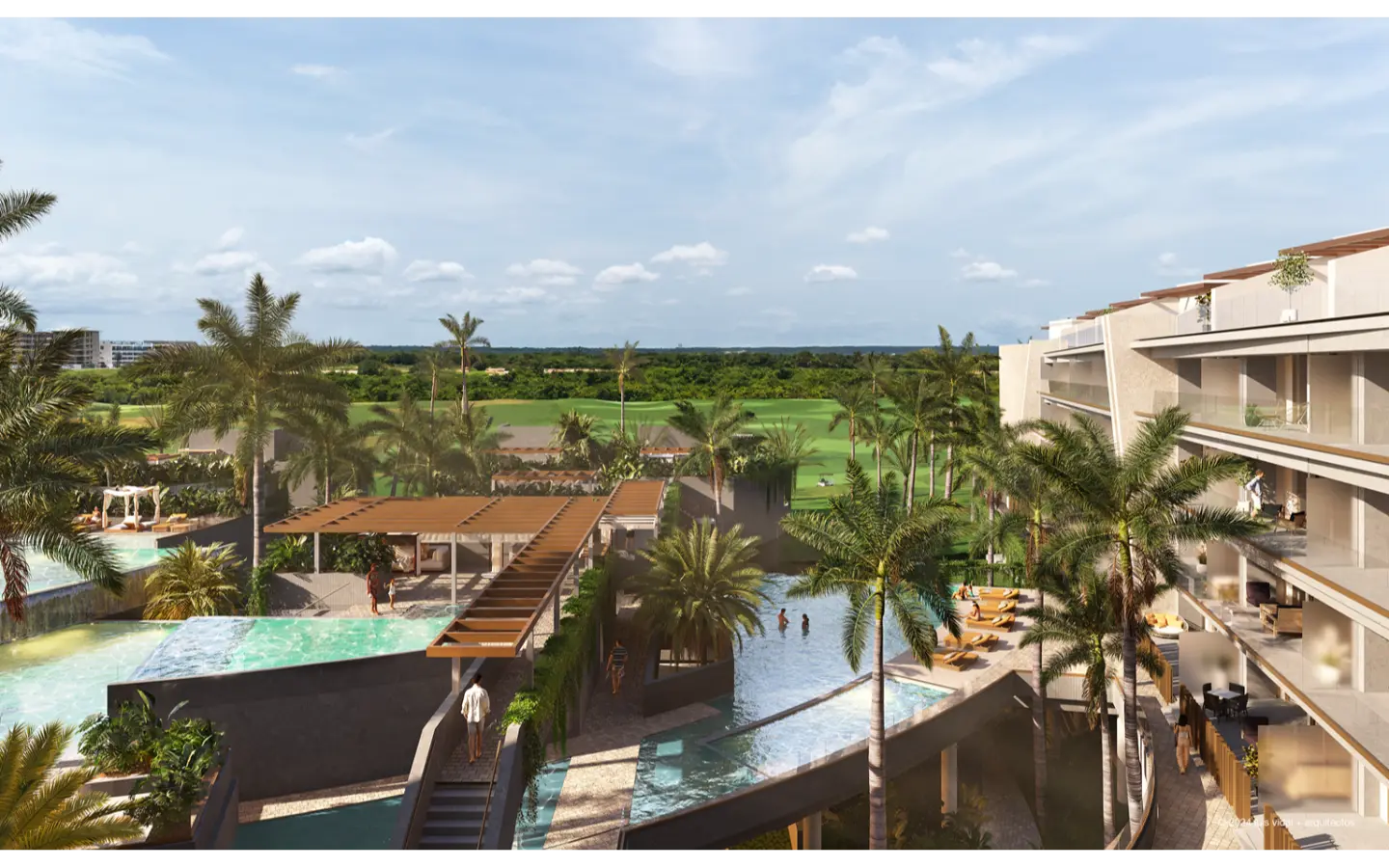 ID , Andara Modern Two Bedroom Condo for Sale in Exclusive Cap Cana ()