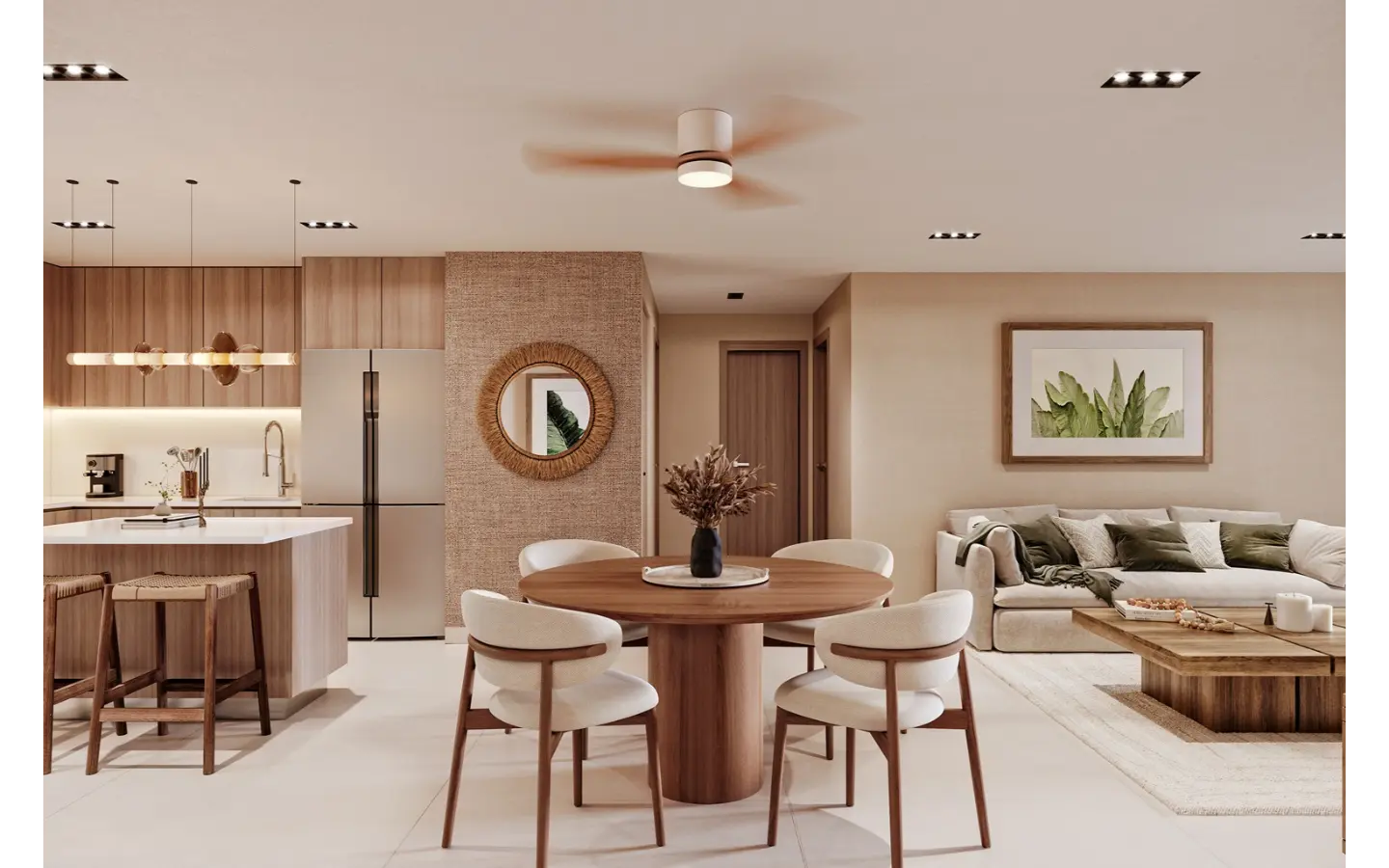 ID , Andara Modern Two Bedroom Condo for Sale in Exclusive Cap Cana ()