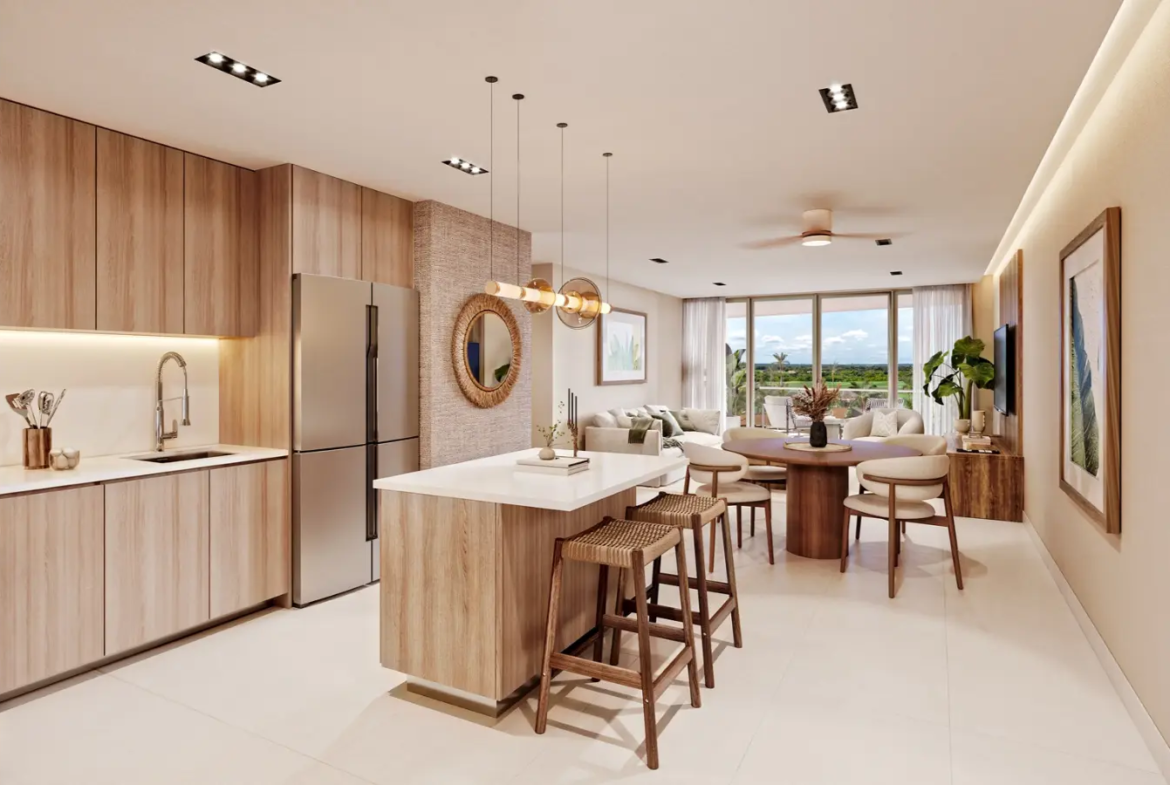 ID , Andara Modern Two Bedroom Condo for Sale in Exclusive Cap Cana ()