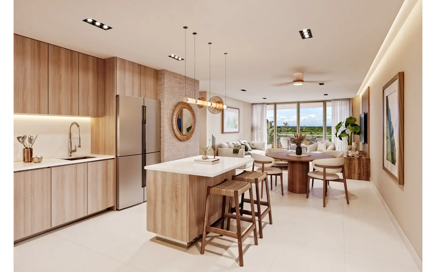 ID , Andara Modern Two Bedroom Condo for Sale in Exclusive Cap Cana ()