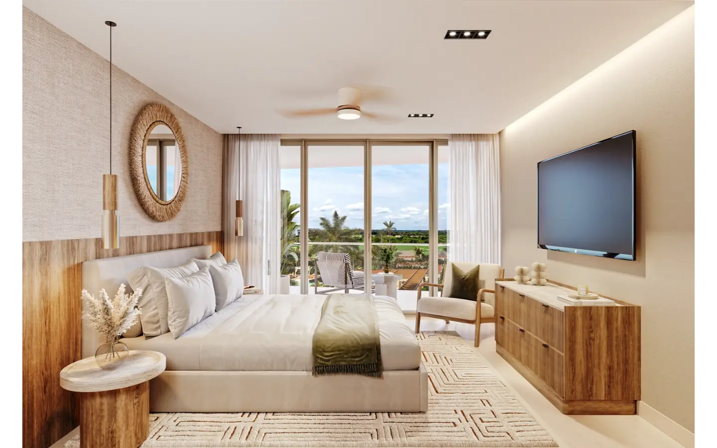 ID , Andara Modern Two Bedroom Condo for Sale in Exclusive Cap Cana ()