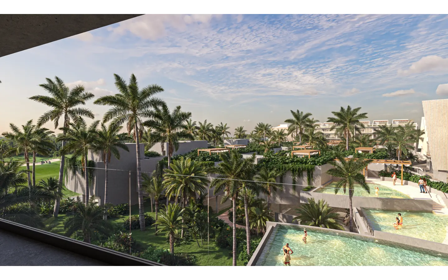ID , Andara Modern Two Bedroom Condo for Sale in Exclusive Cap Cana ()