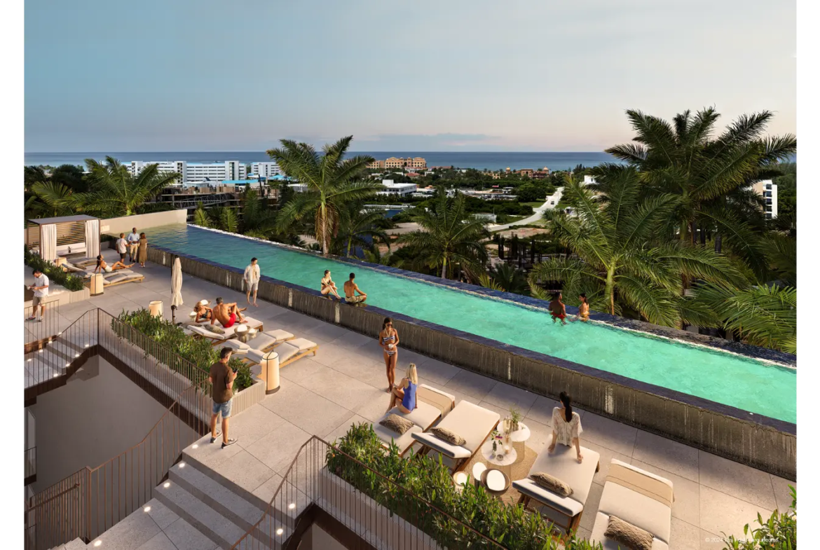 ID , Andara Modern Two Bedroom Condo for Sale in Exclusive Cap Cana ()