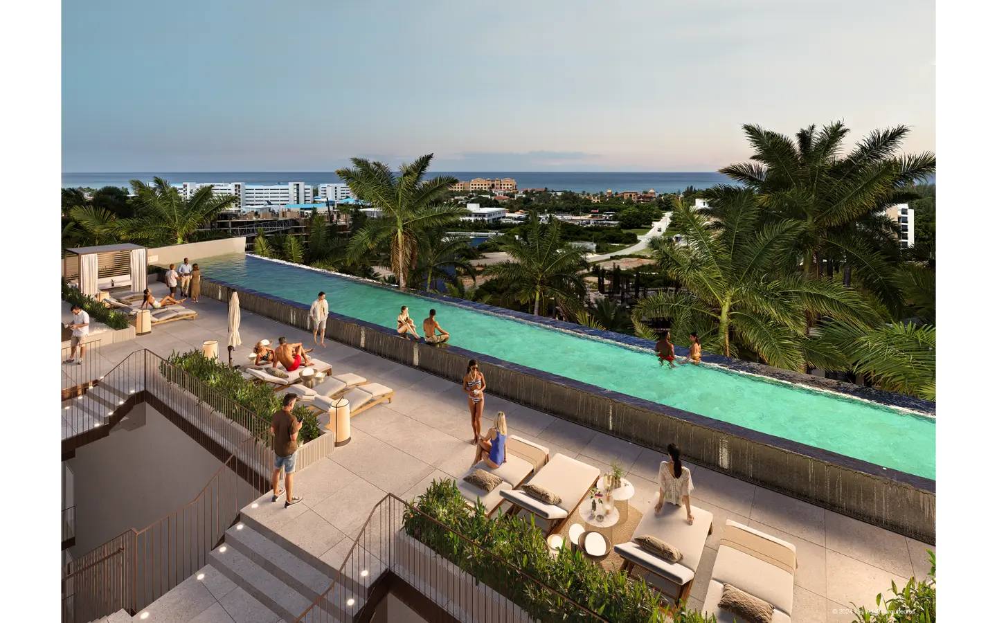 ID , Andara Modern Two Bedroom Condo for Sale in Exclusive Cap Cana ()