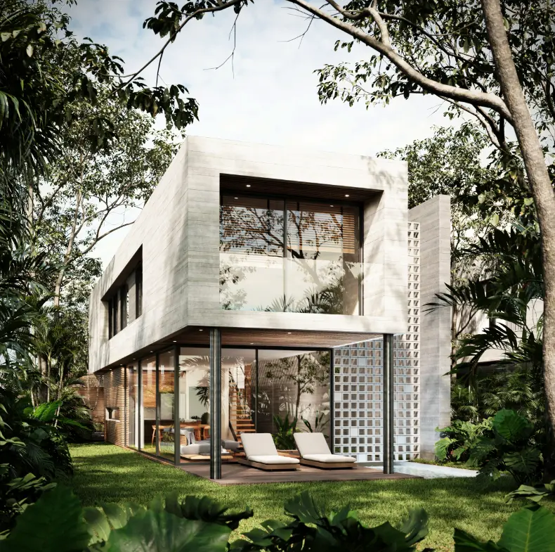 ID , Casa Loto — Modern Bedroom Villa for Sale in Vista Cana ()