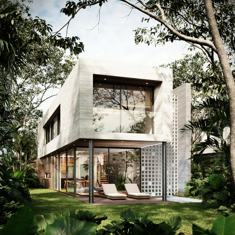 ID , Casa Loto — Modern Bedroom Villa for Sale in Vista Cana ()