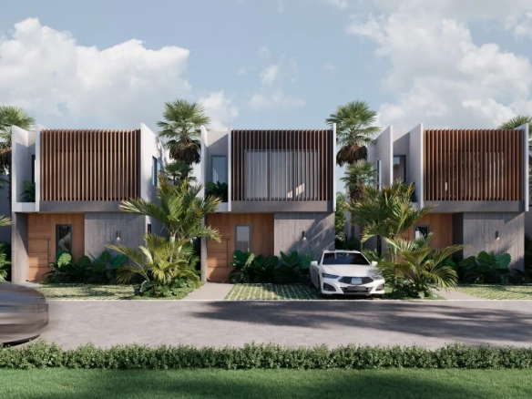 Modern 2-Bedroom Villa for Sale in Punta Cana’s Central Town – Private Patio and Premium Design