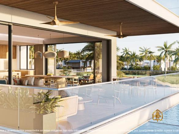 ID Blue Luxury Residences – Elegant Bedroom Apartment with Marina Views and Private Dock in Cap Cana ()