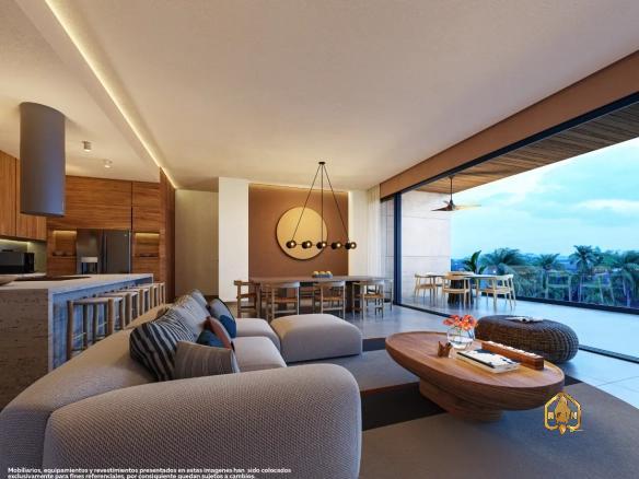 ID Blue Luxury Residences – Elegant Bedroom Apartment with Marina Views and Private Dock in Cap Cana ()