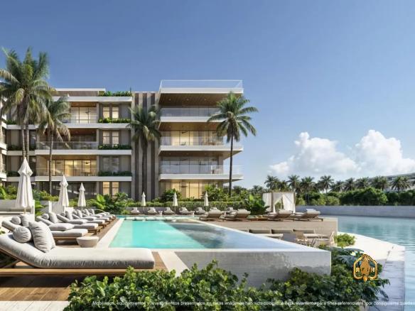 ID Blue Luxury Residences – Elegant Bedroom Apartment with Marina Views and Private Dock in Cap Cana ()