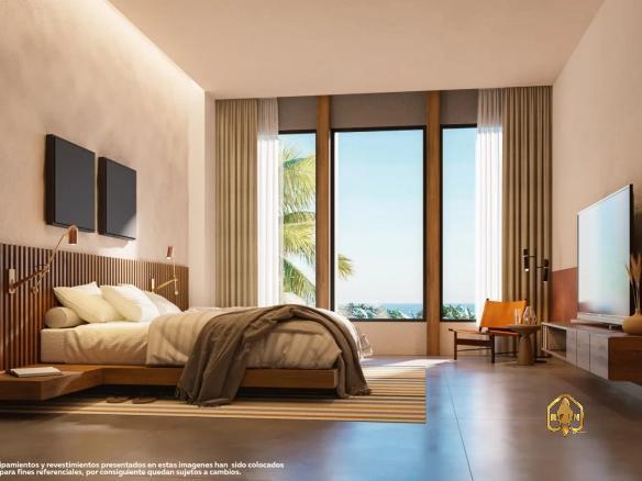 ID Blue Luxury Residences – Elegant Bedroom Apartment with Marina Views and Private Dock in Cap Cana ()