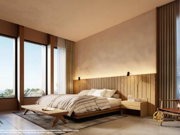 ID Blue Luxury Residences – Elegant Bedroom Apartment with Marina Views and Private Dock in Cap Cana ()