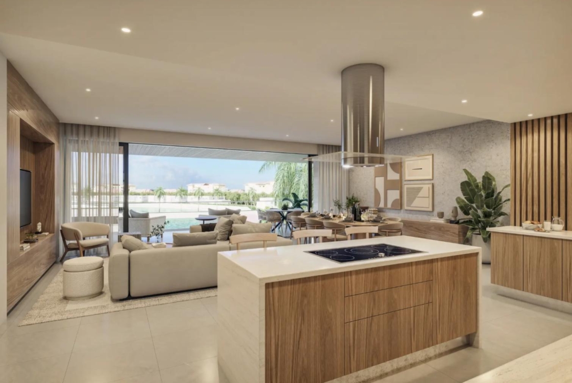 ID Blue Luxury Residences – Elegant Bedroom Apartment with Marina Views and Private Dock in Cap Cana ()