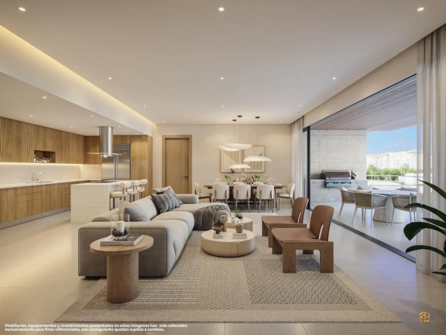 ID Blue Luxury Residences – Elegant Bedroom Apartment with Marina Views and Private Dock in Cap Cana ()